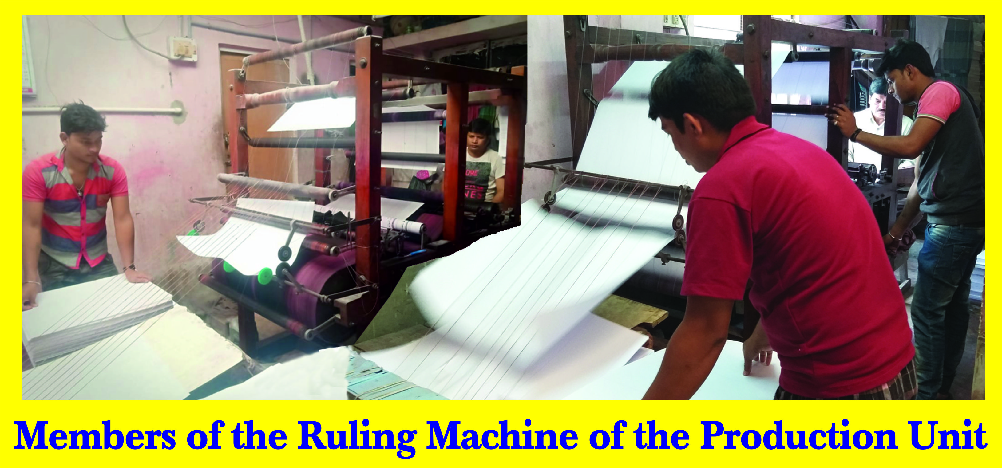 Ruling machine member