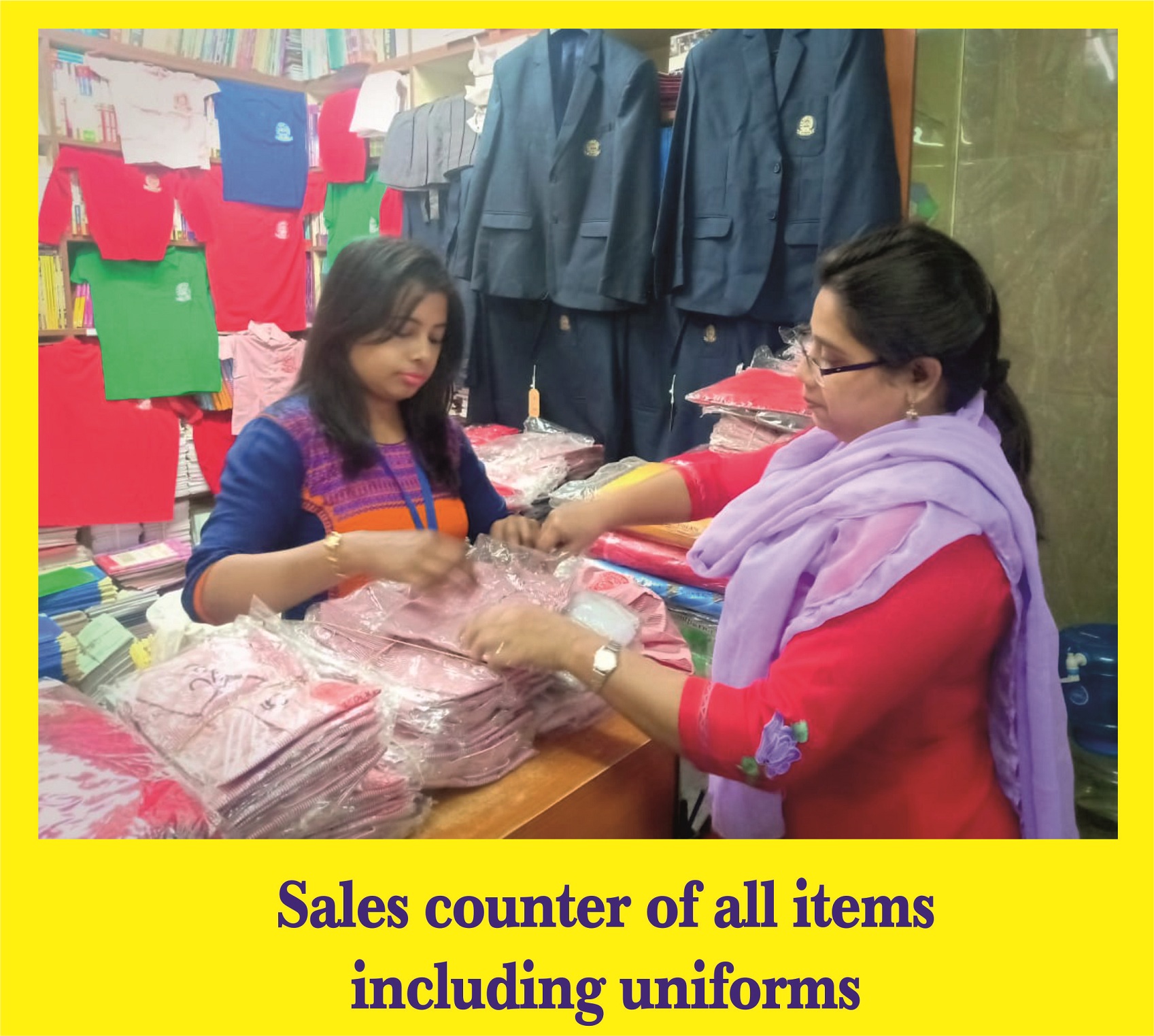 Sales counter